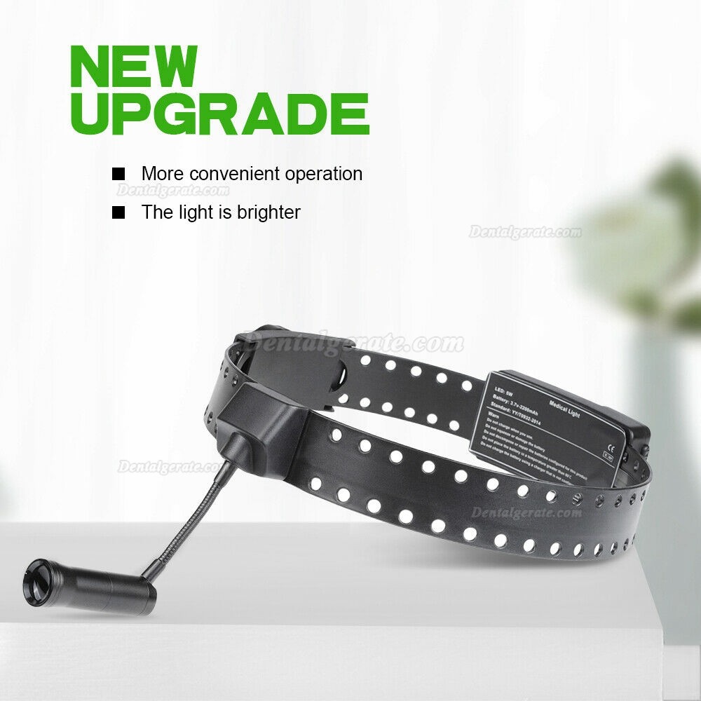 YUYO DY-012 Dental 5W LED OP-Stirnleuchte Kabellos Medizinischer HNO Stirnlampe